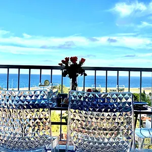 Panoramic Sea View - Air-conditioning - Balcony - Tramway - 2 Bedrooms - Wifi - Fully Equipped Kitchen Nice